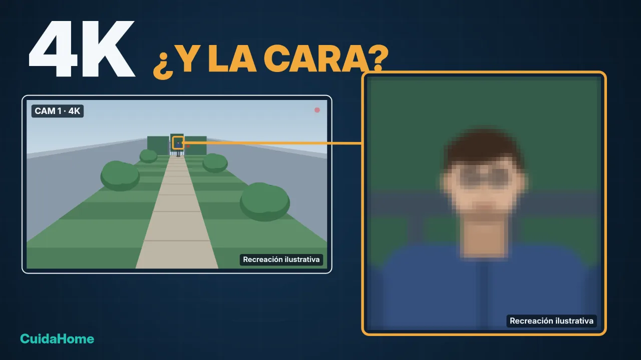 Tu cámara graba en 4K. ¿Por qué no reconoces una cara?